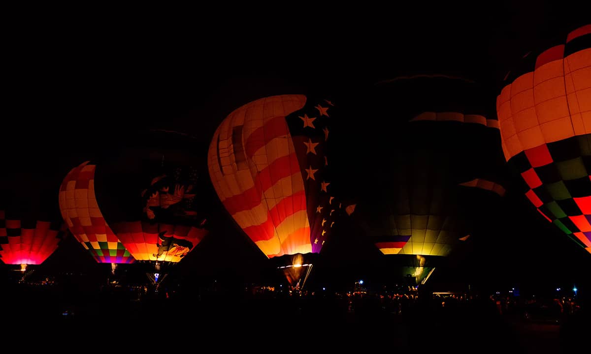 Morning Glow, Albuquerque International Balloon Fiesta